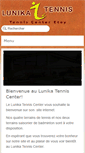 Mobile Screenshot of lunikatennis.ch